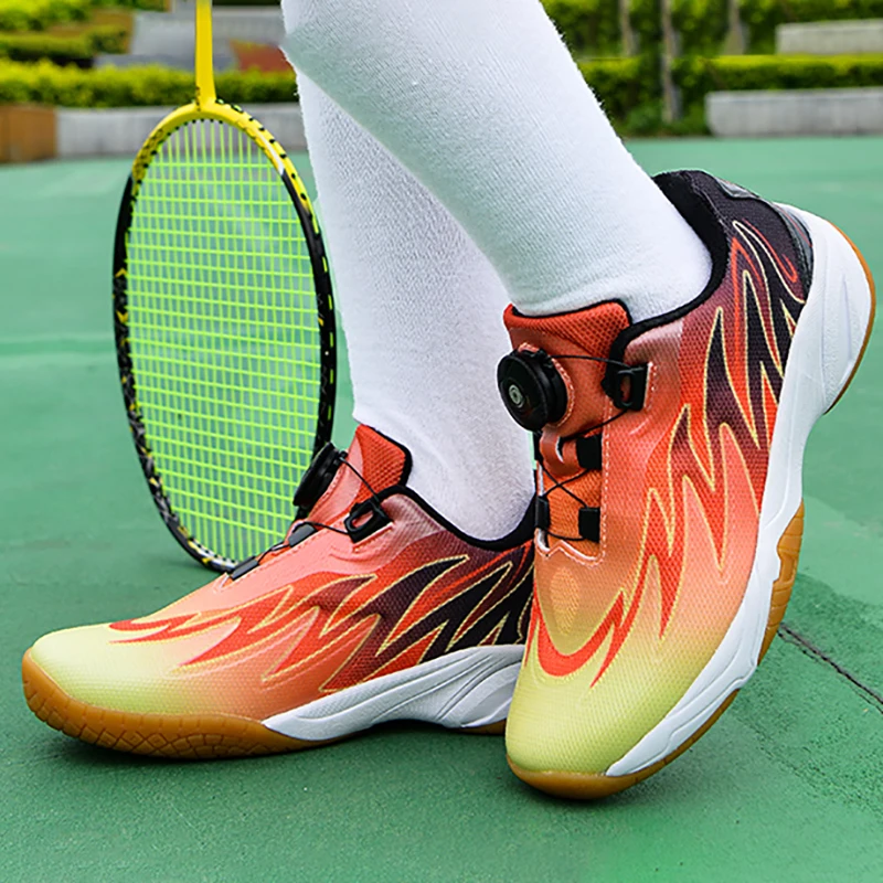 New Badminton Shoe for Kids Children Girls Boys Table Tennis Shoes Breathable Anti-skid Badminton Sneakers Indoor Sport Shoes