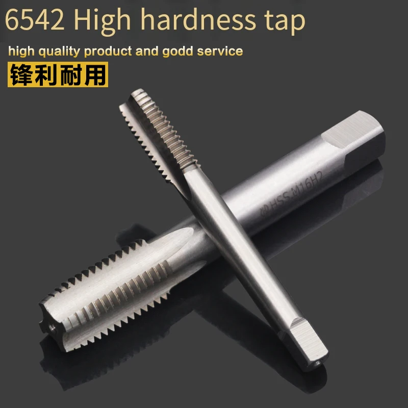 

1/3PCS Thread Tap Straight Fluted Fine Thread Metric Hand Tap Drill Thread Forming Machine Tap Bits M2-M12 M16 18 M20-M30