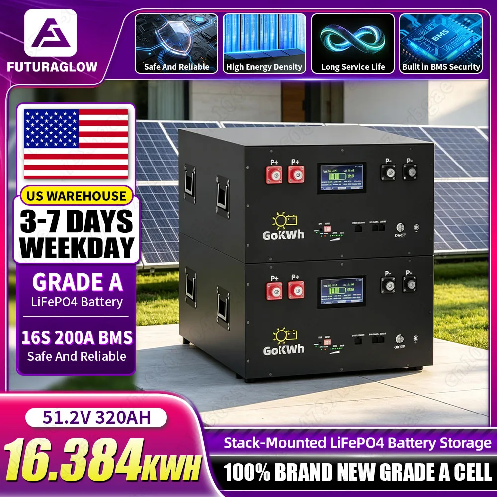 Renewable Energy Technology - Baterai Lifepo4 Grade A 48V 320AH