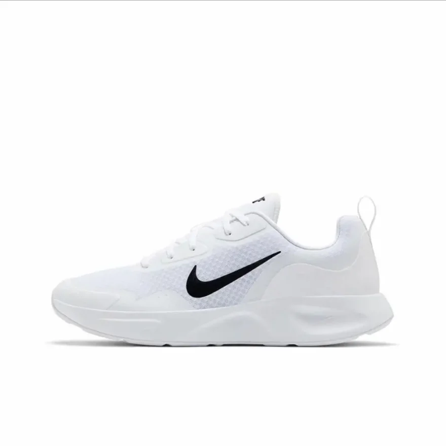 Nike Wearallday Casual Comfortable Versatile Trendy Classic Fashion Low-Top Casual Running Shoes Men's White and Black