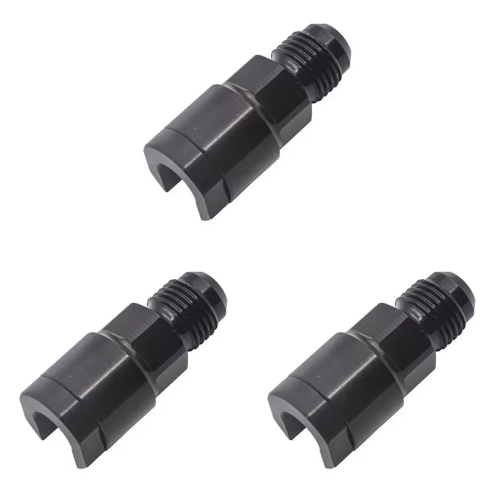 ZF- F Adaptador  conexión rápida hembra EFI  3X 6AN a 3/8, conector  aluminio AN6 macho a 3/8 pulgadas para tuberías  co