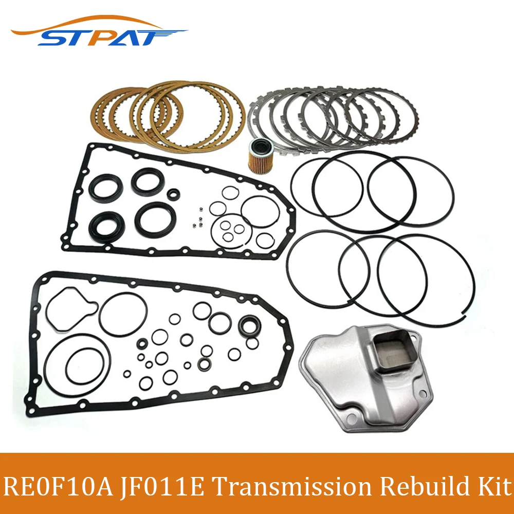 STPAT RE0F10A JF011E CVT Auto Transmission Master Rebuild Kit for NISSAN Altima Rogue Sentra Mitsubishi Suzuki Renault Jeep Dodg