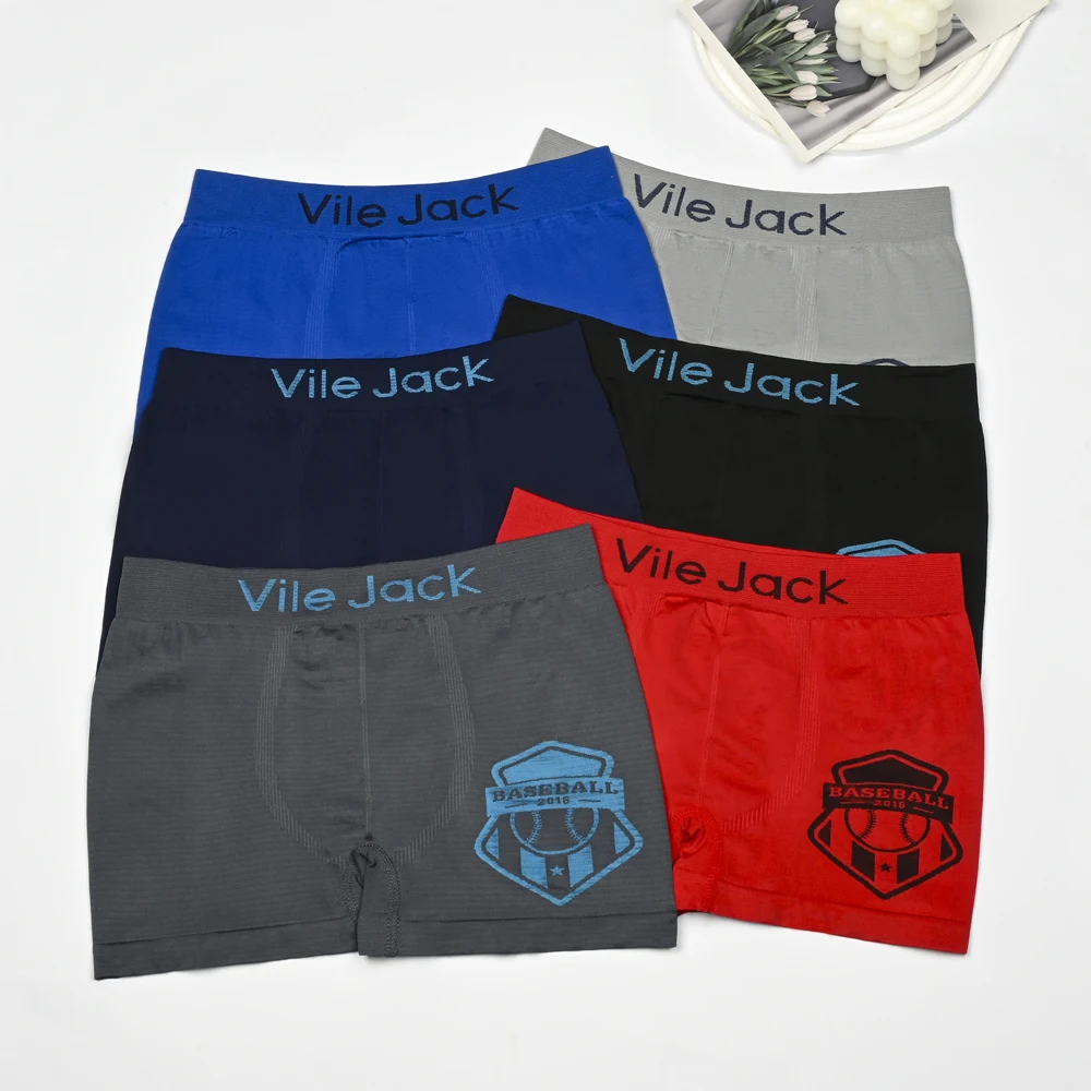 

6pcs/Set Boys Boxer Shorts Teenagers 11-14 Years Boxer Shorts Male Underwear Comfort Soft Boxer Briefs