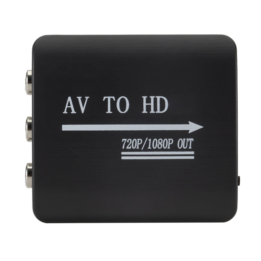 Композитный адаптер HD 1080P RCA-HDMI с поддержкой PAL AV-HDMI-совместимого видеоконвертера CVSB L/R для N64 Wii PS1/2/3