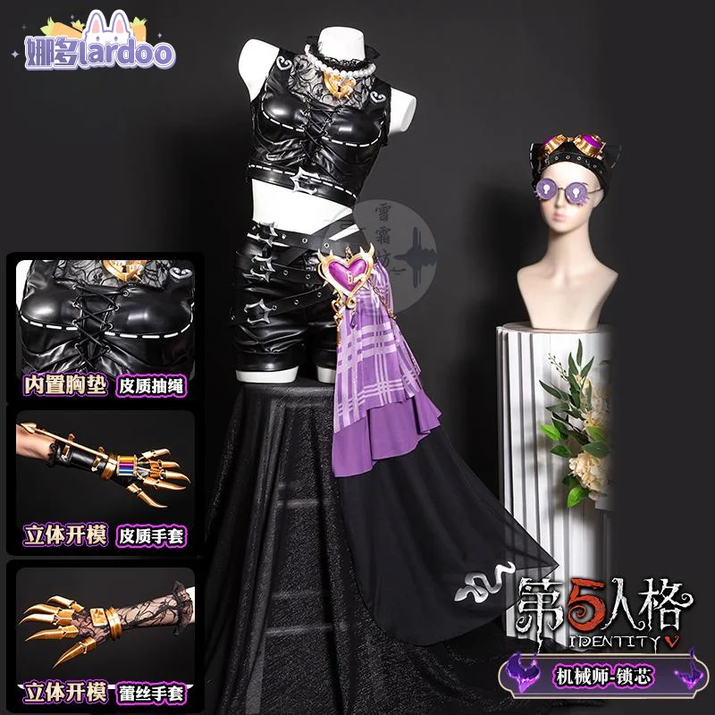 

Identity Ⅴ Tracy Reznik Cosplay Costume Mechanic Uniform Halloween Carnival Party Christmas Play Role Clothes Clothing for Women