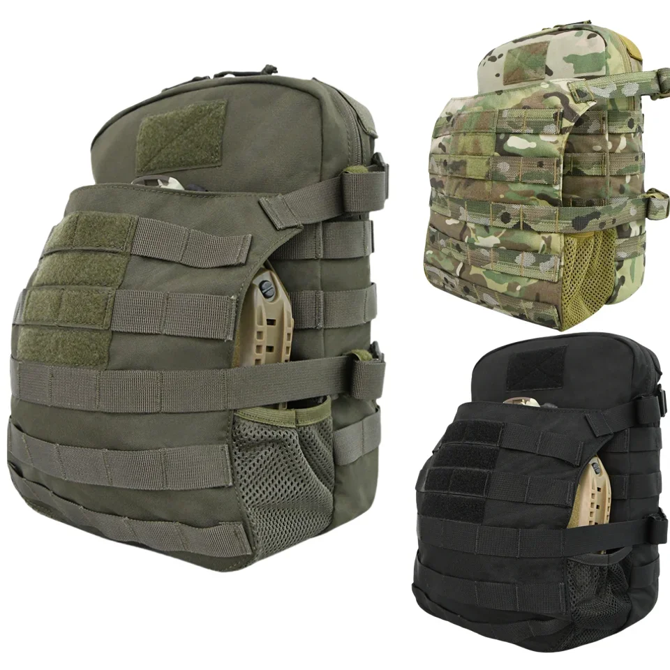 

Tactical Vest Hydration Pack Molle Pouch Hunting Vest Plate Carrier Expansion Helmet Bag Outdoor Airsoft Duty Molle Backpack