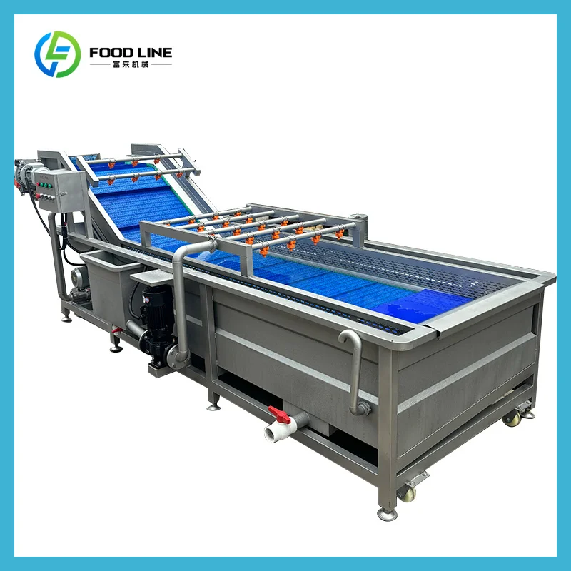 Customized Multi-functional High Pressure Lettuce Strawberry Celery Bubble Cleaning Washing Machine air Bubble Washing Machine