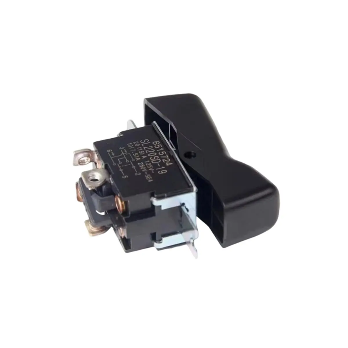 Replacement Switch 651572-4 for Impact Wrench Switch for DTW450 DTW451 TW0350 Power Tool Accessories