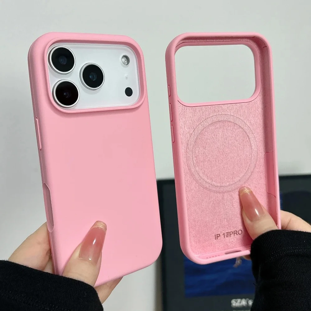Original Liquid Silicone For Magsafe Phone Case for iPhone 1