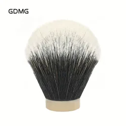 GDMG-Shaving Brush little Raccoon Bulb Shape Synthetic Hair Knot Mens Beard Tools Handmade Beard Knot