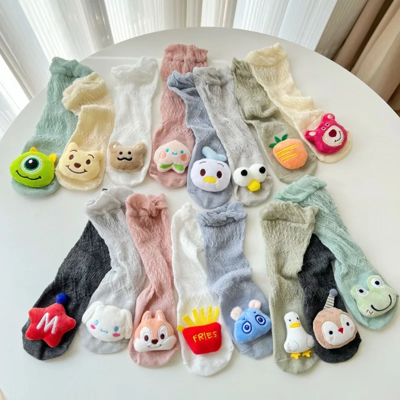 

Summer Baby Long Tube Socks Unbreakable Legs Newborn Thin Over The Knee Mesh Mosquito Proof Socks