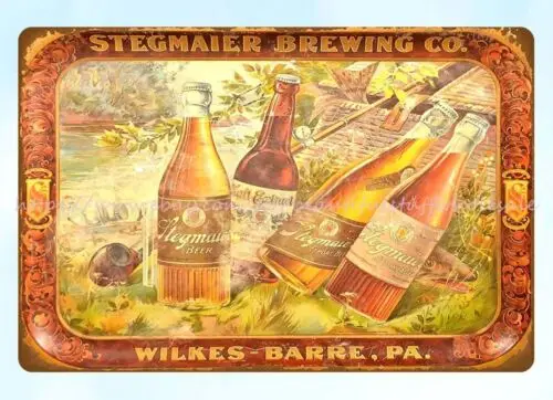 apartment Stegmaier Brewing Co pub bar brewery kitchen metal tin sign