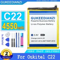 4550mAh GUKEEDIANZI Battery For OUKITEL C22 C 22 5.86 inch