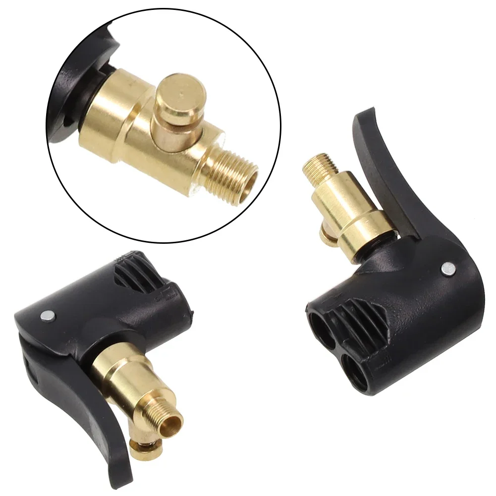 

Bike Air Pump Adapter Valve 2pcs Bicycle Tyre Tube Replacement Presta Dual Head Air Pump Adapter Valve Parts