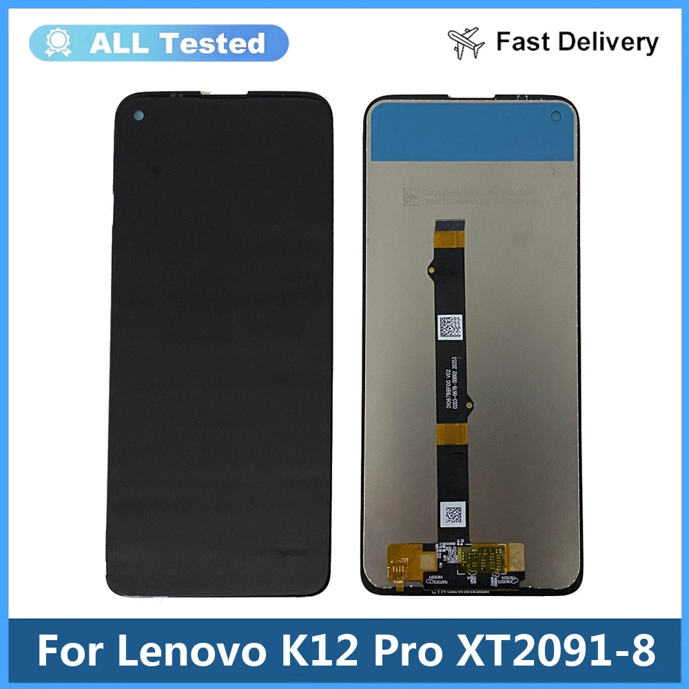 

LCD Display For Lenovo K12 Pro XT2091-8 LCD Display Touch Screen Digitizer Assembly For Lenovo K12 Pro K12Pro LCD Sensor