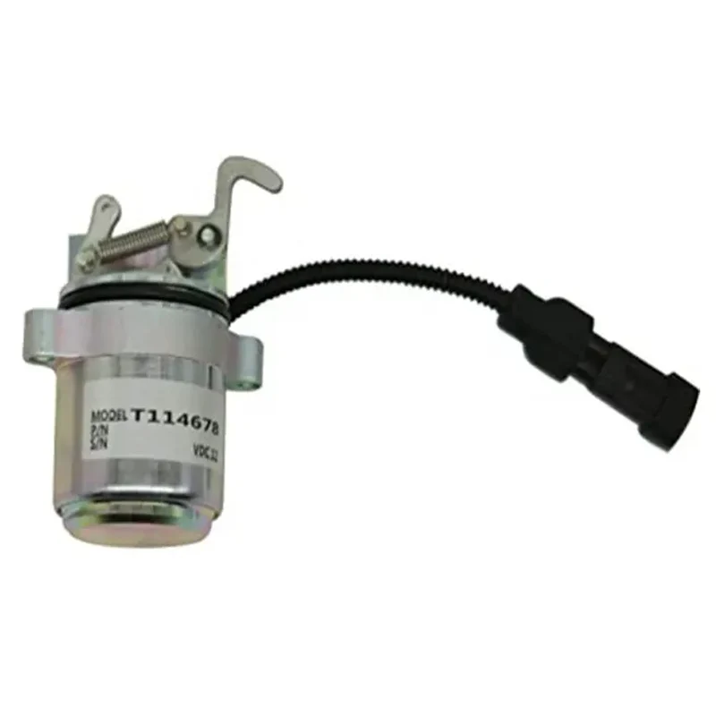 T114678 T114678GT Fuel Stop Solenoid 12V for Deutz 1011 2011 Engine Genie Elevator GS-3384 GS-3390