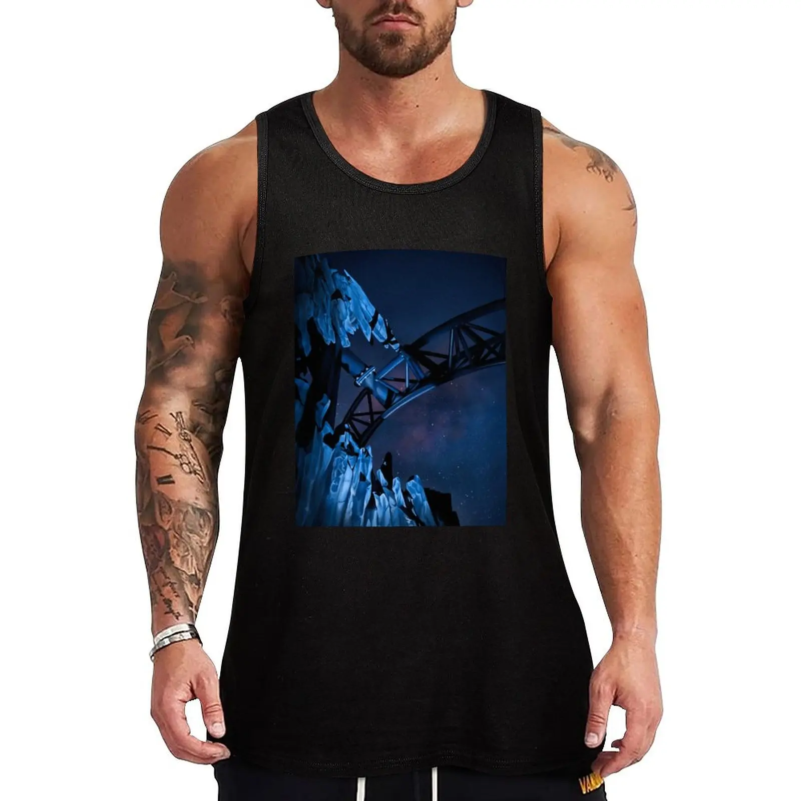 Taron Night Sky Phantasialand Tank Top бодибилдинг мужская баскетбольная одежда Топ летний