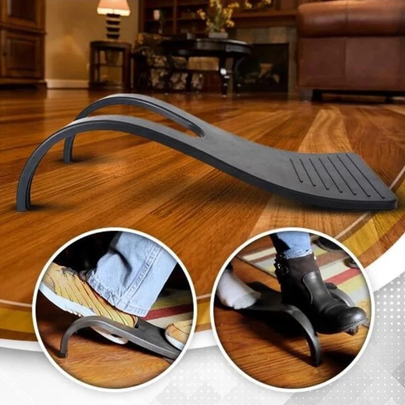 2024 New Rubber Shoe Horns Shoe Accessories Puller Shoe Removers for Cowboys Waders Hands Work