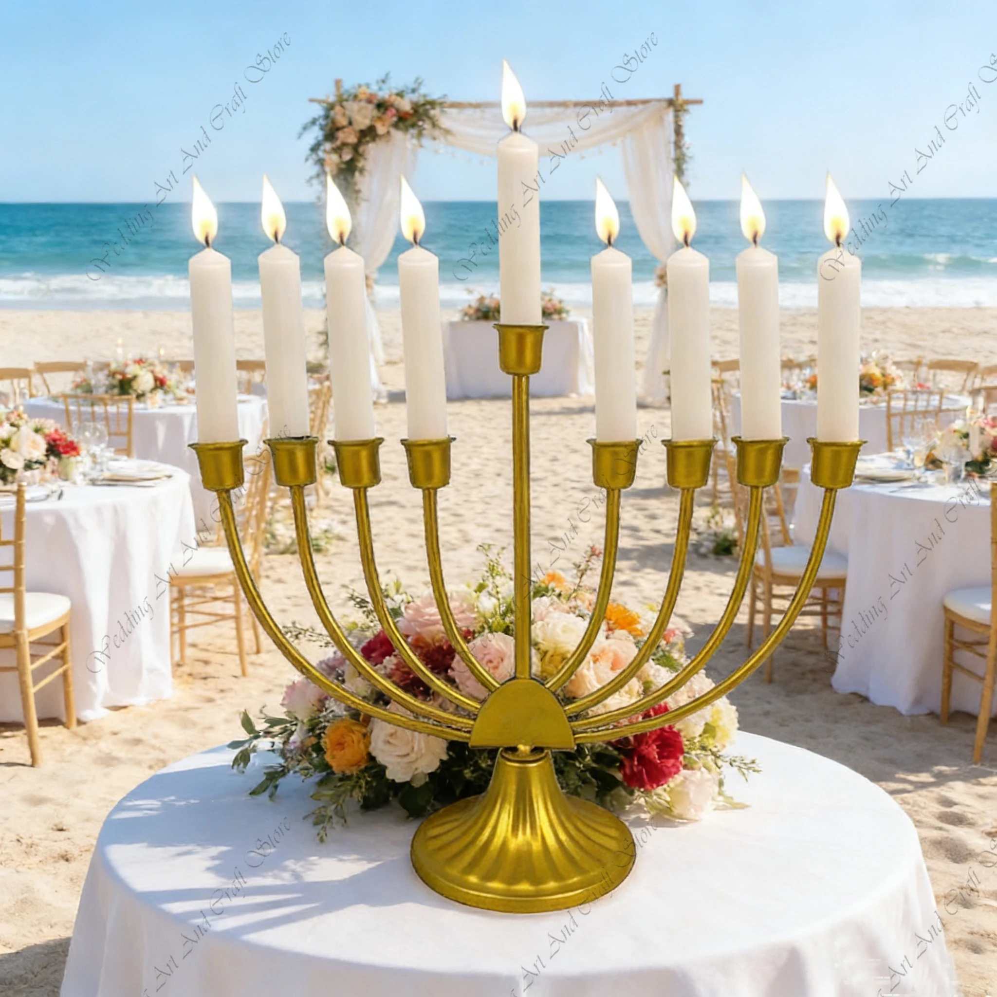 

10pcs f30 Wedding Candle Holder Metal Candle Stand Lamp Metal Table Rack Candlestick Flower Vase Home Hotel Wedding Decor ivy622