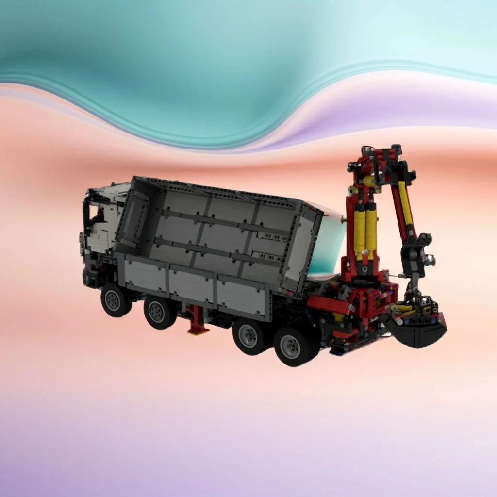 

3132PCS Moc rear crane Mk2 DIY Rear Crane MK2，High-Tech Model Building Blocks，Premium Birthday Toys Gift for Collectors