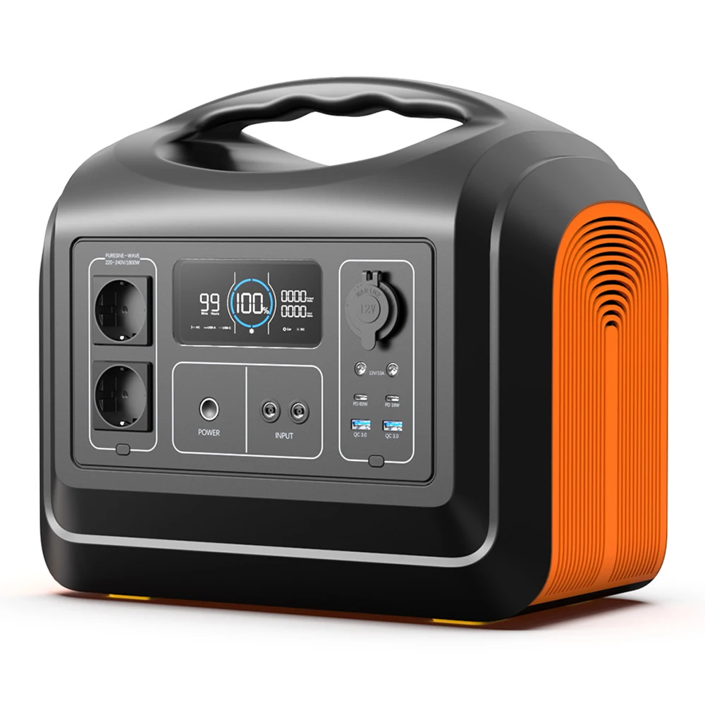 

SOUOP 1800W Portable Power Station Eu-version Quick Recharge 230V LiFePO4 Dynamo Powerstation Solarpanel