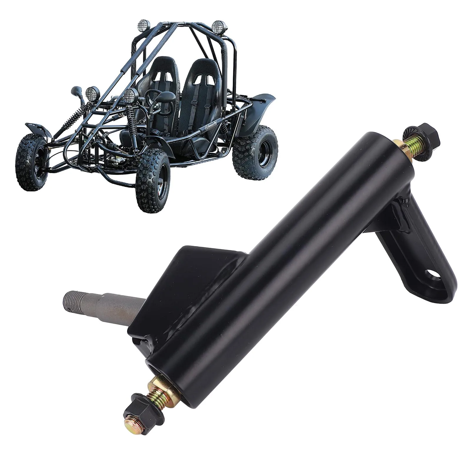 

Car Left Spindle Steering Knuckle Bracket Replacement For Coleman KT196 Go Karts 196cc 6.5 Hp Off Road 4 Wheeler Quad Parts