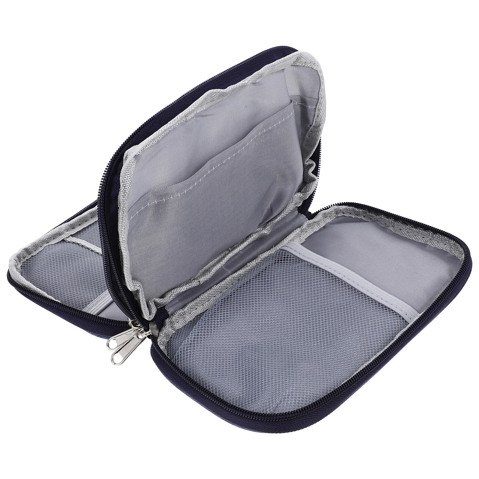 

Multi-Layer Digital Accessories Organizer Bag With Handle Zipper Large Capacity Cable Organizer Travel Electronic Storage Pouch