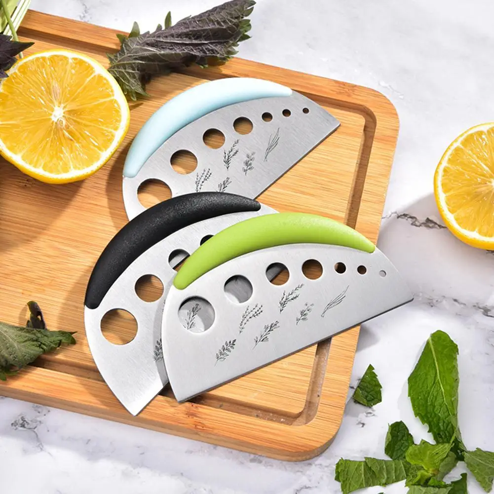 7 Holes Stainless Steel Kitchen Herb Leaf Stripping Tool Metal Herb Pealer For Kale Collard Greens Thyme Basil Rosemary Stripper