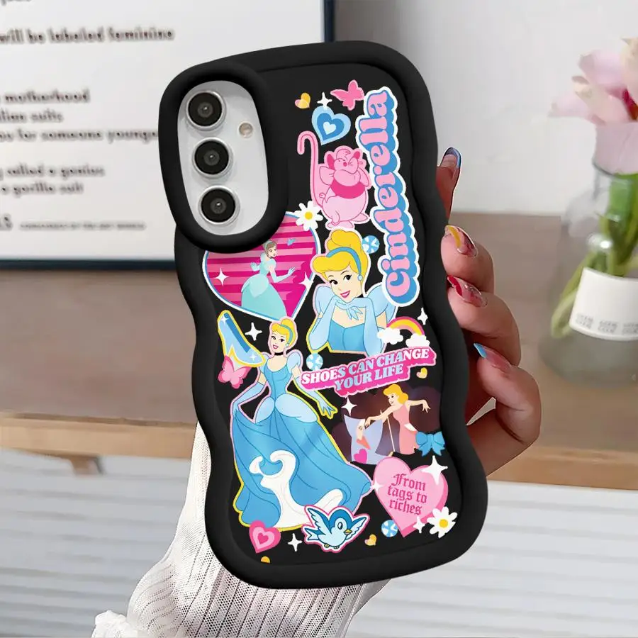 Soft Phone Cover Case for Samsung Galaxy A52 A22 A33 A06 A16 A04 A13 A14 A53 A23 A21s A05 A15 A03 A11 A12 Disney Aurora