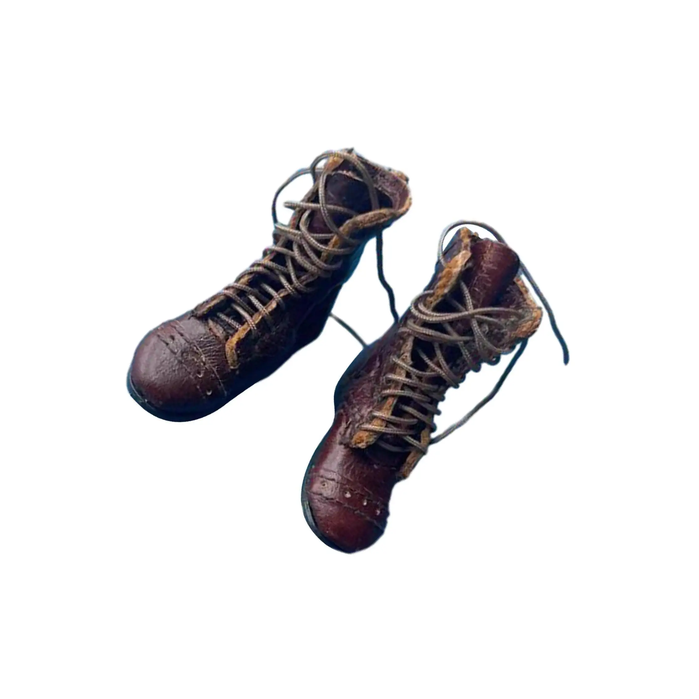 1/6 شخصية الحركة الولايات المتحدة 101ST أحذية محمولة جوا بولي Leather جلد 12 بوصة أحذية دمية الذكور