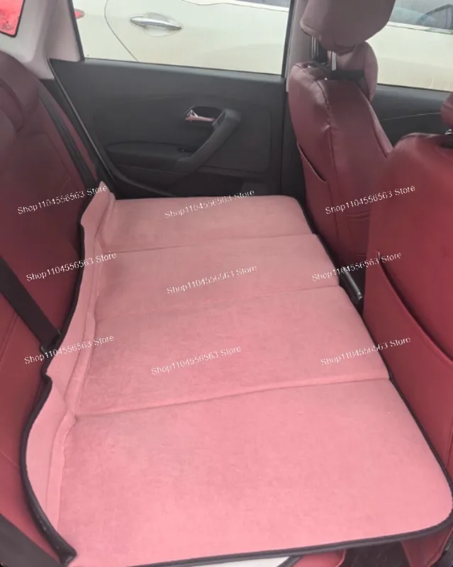 Portable Car Air Mattress Back Seat Travel Bed for SUV Sedan Truck, Inflatable Camping Mattress with Electric Pump