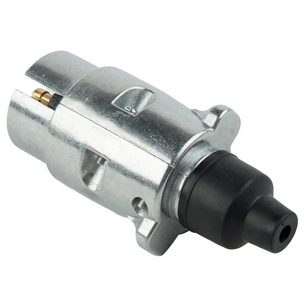 12V 7-Pins Elektrische Aanhangwagen Sleepstekker Bedrading Connector Adapter Betrouwbare 12V Trailer Connector Plug Met Bedrading