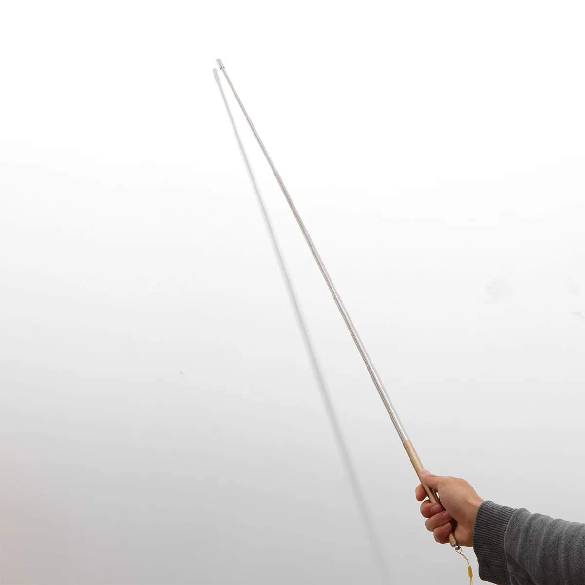 Picture 6: Telescopic Touch Teaching Pointer Pen Stainless Steel Retractable For Classroom Presentation Whiteboard Projector Screen