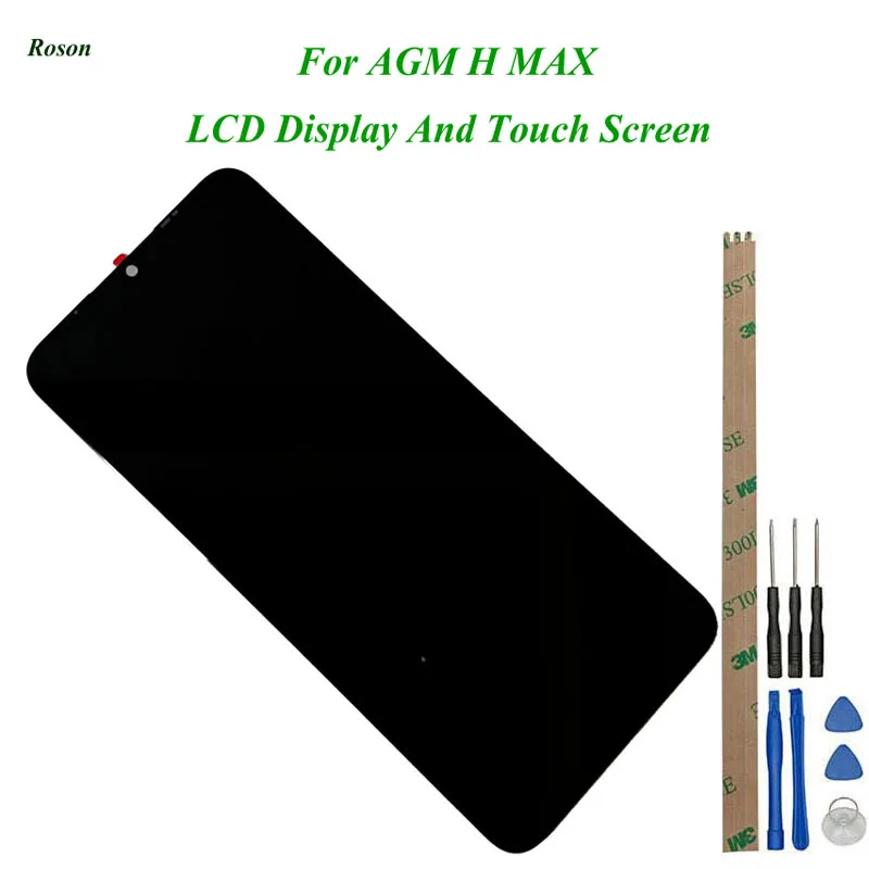 for-656inch-agm-h-max-lcd-display-and-touch-screen-assembly-repair-parts-with-tools-adhesive-for-agm-h-max