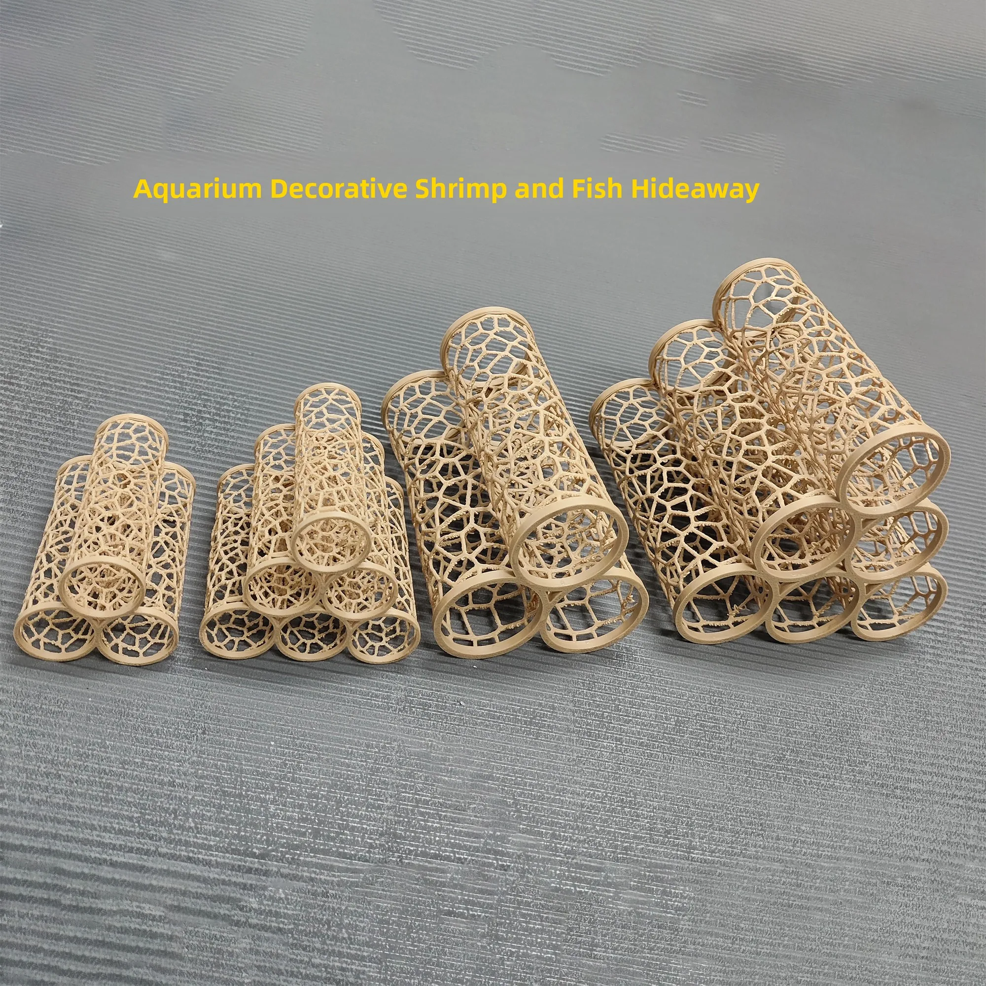 Aquarium Fish Betta - Shrimp House Fish Nest Safe Hole