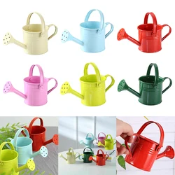 New Metal Watering Can Garden Flower Kettle Mini Small Water Spraying Pot Sprinkle With Large Capacity For Kids Adult