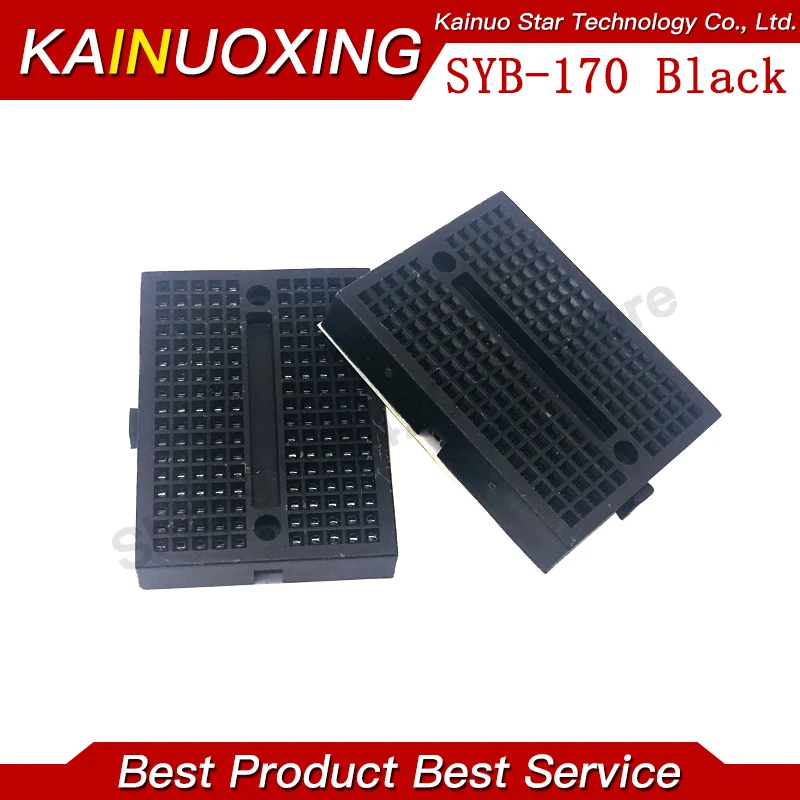 1Set/6Pcs SYB-170 Mini Solderless Prototype Experiment Test Breadboard 170 Tie-Punten 35*47*8.5Mm Voor Arduino Diy Kit