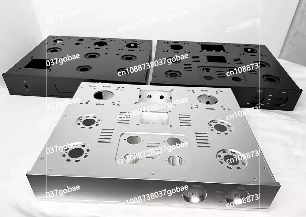 Universal push-pull chassis Aluminum alloy power amplifier Front stage box Fever audio DIY chassis All aluminum case