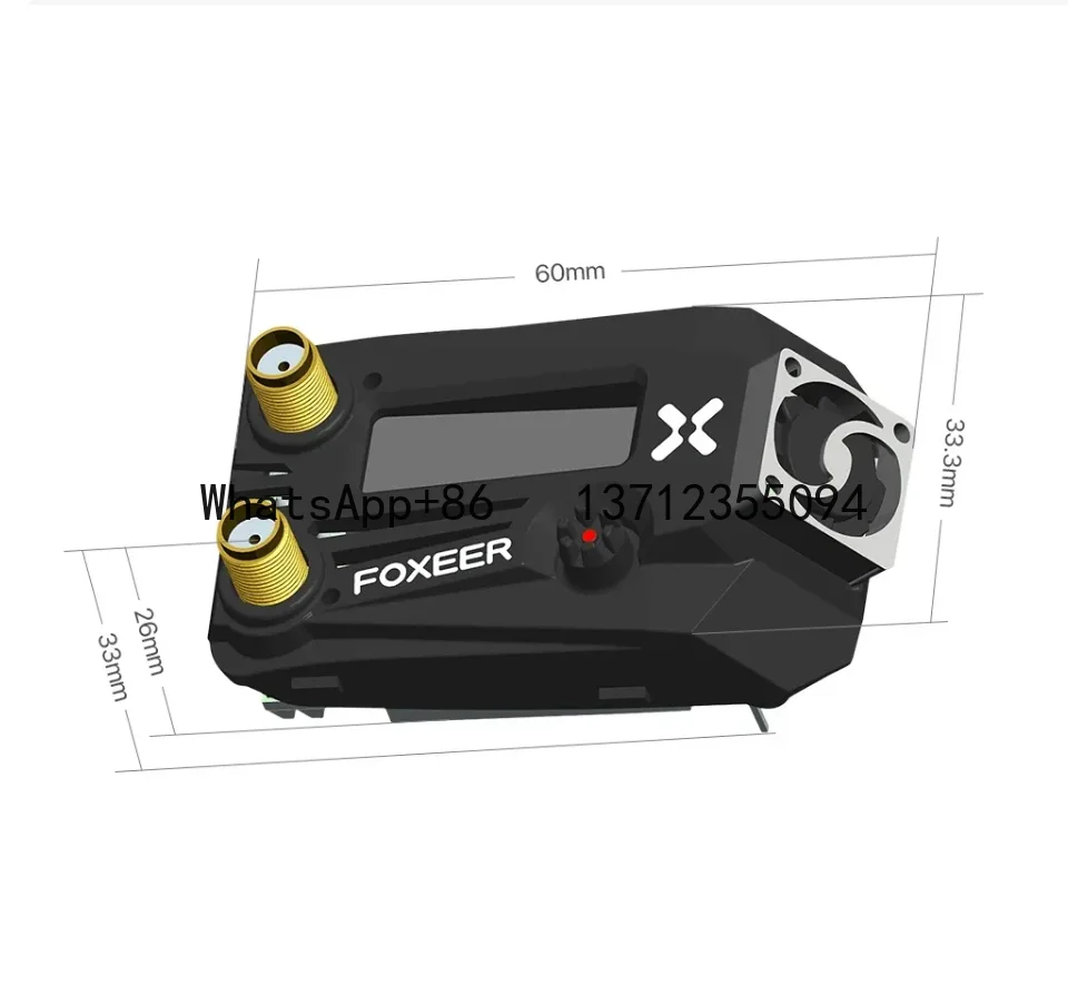 

Wildfire 5.8GHz 72CH OLED Ground Station Module Dual Receiver for FPV Fatshark Series Goggles