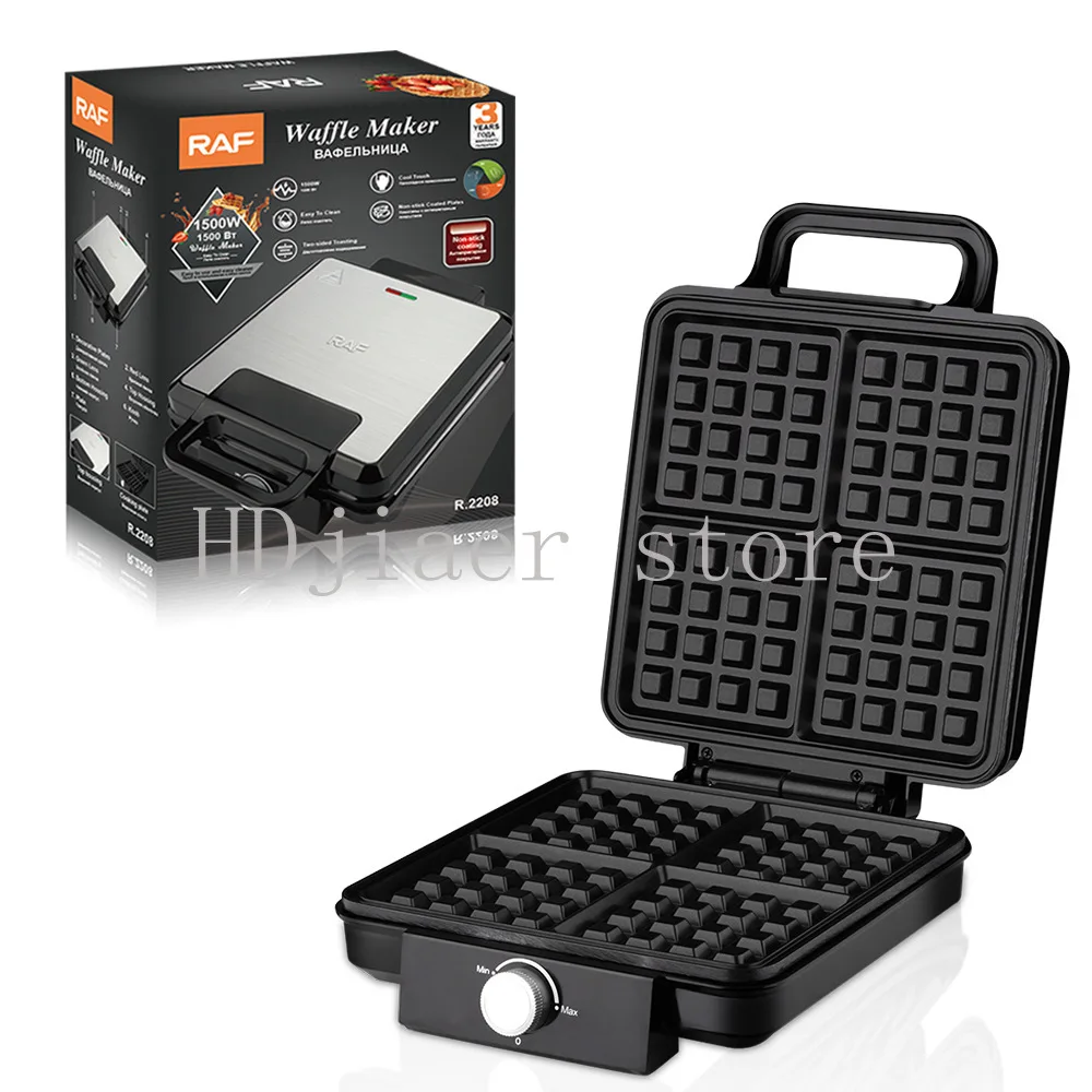 

High-End Multi-Functional Home Breakfast Maker - 4-Slice Sandwich/Hamburger/Waffle/Bread Machine