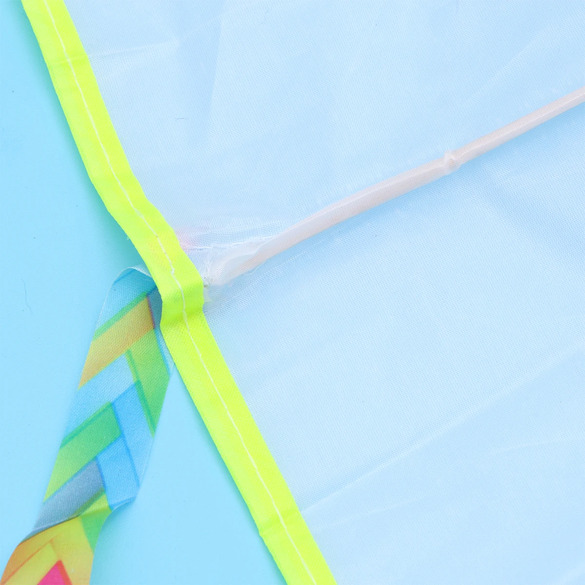 5 stks DIY Blank Kite Driehoek Graffiti Schilderij Kite Flying Kite Outdoor Speelgoed voor Kinderen Kinderen (Lege Driehoek 75x75 cm + 50 m Cen