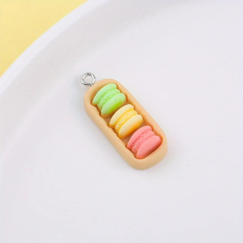 10 قطع محاكاة لطيف الغذاء السوشي الراتنج سحر DIY يدويا مجوهرات اكسسوارات صنع للأقراط جراب هاتف الديكور #6