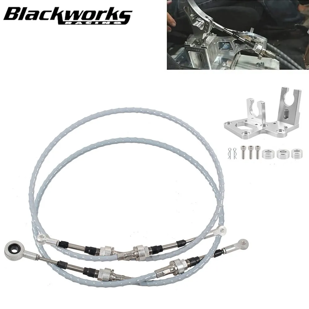 RSX Shifter Cables and Trans Bracket Linkage For K Series RSX K20 K20A K24 EG EK DC2 Race Type-S & K-Swap Vehicles