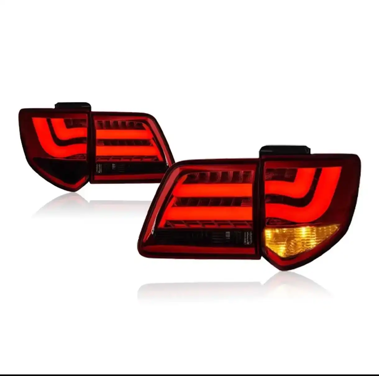 

Intelligent Library Car Lights For Fortuner LED Tail Light 2011-2015 Fortuner Rear Fog Brake Turn Signal Auto Accessories