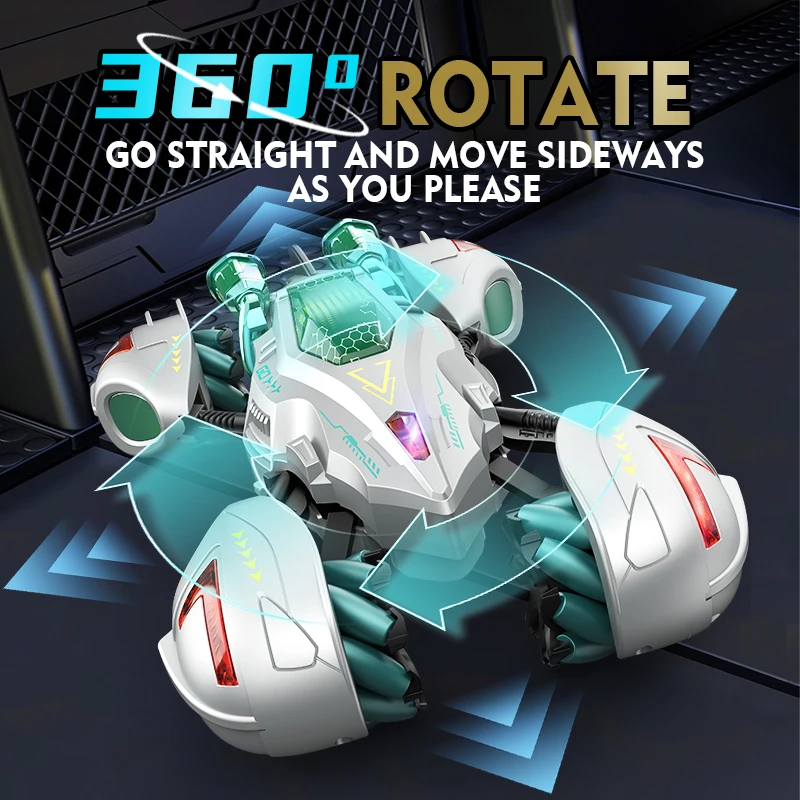 RC Stunt Auto 13CH Dual Fernbedienung Transformierbare Roboter Auto Allradantrieb Racing Fahrzeug Geste Sensing Kinder Spielzeug junge Geschenk