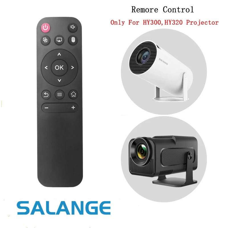 Salange Original Remote Control For HY300/HY300 Pro/ HY320/HY320 Mini Protector Without Battery Projector Accessories