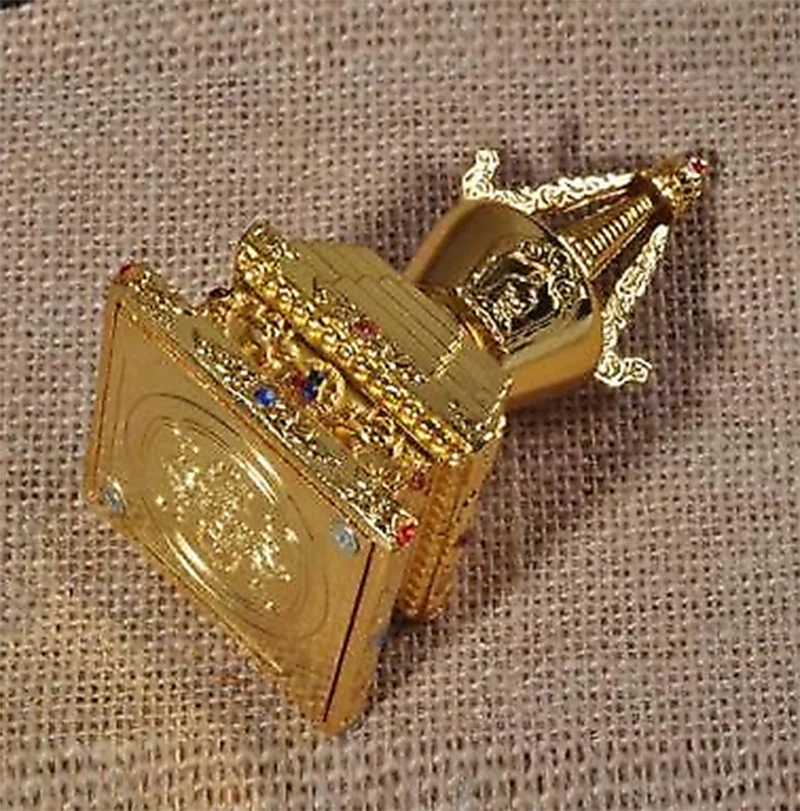 لوازم البوذية التبتية سبائك النحاس حلي ستوبا برج بوذا برج بودي