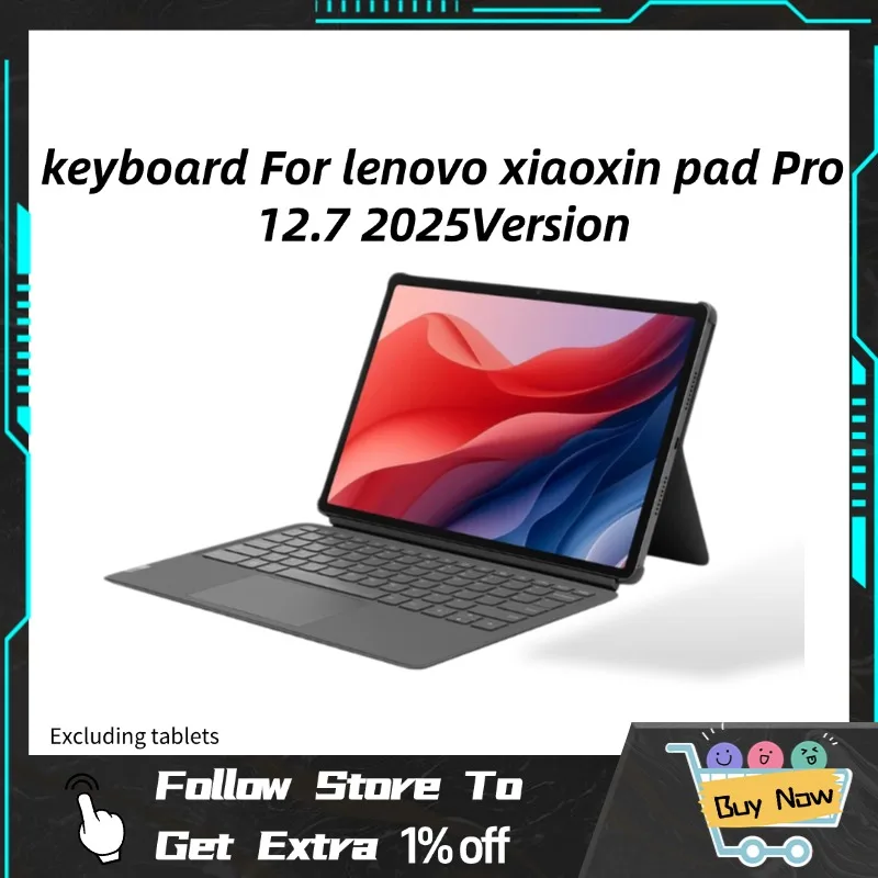 

original keyboard For lenovo xiaoxin pad pro 2025 && 2023 version Magnetic keyboard and stand and pen