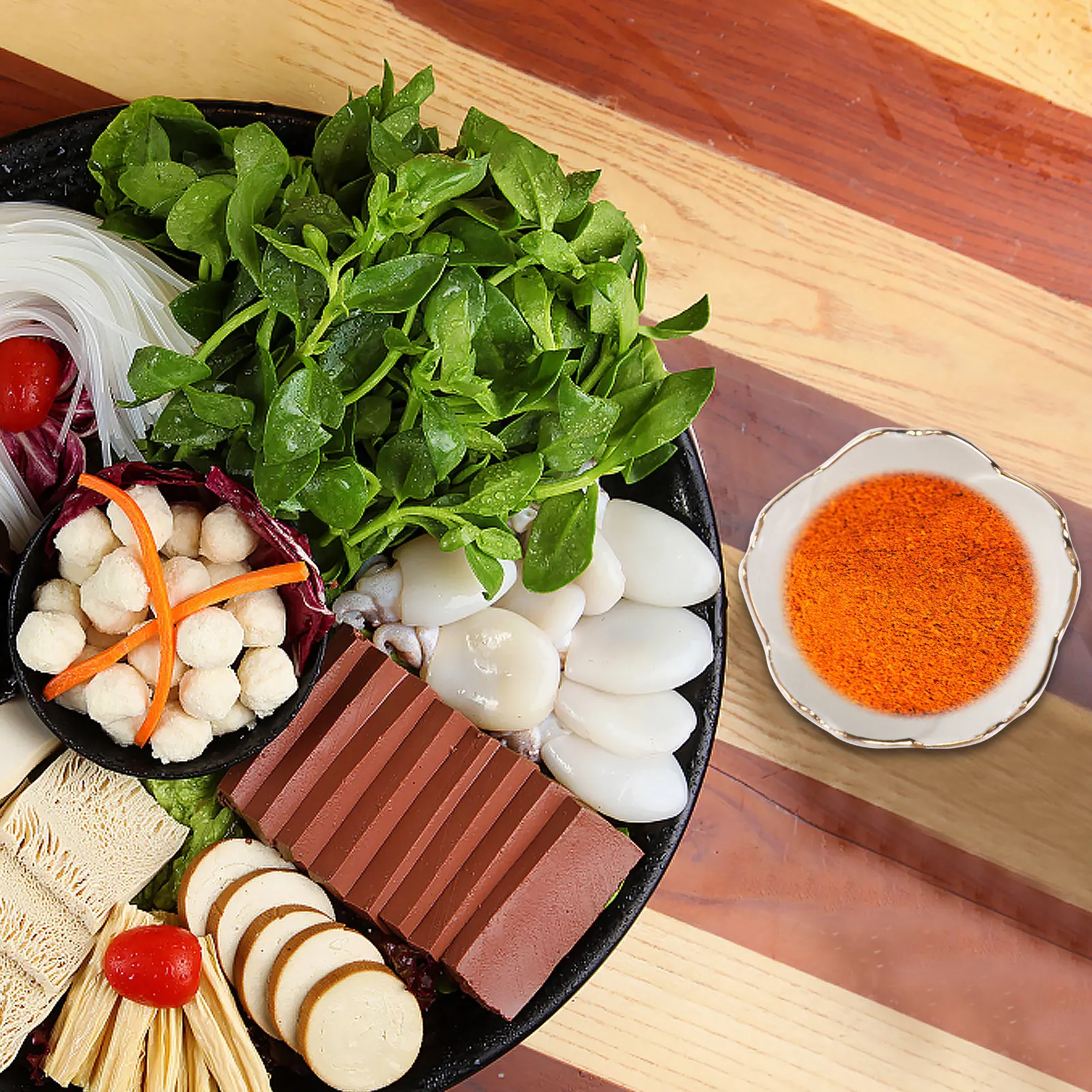 Juego de 2 Platos de Cerámica para Salsas, Platos para Condimentos de Primera Calidad para Sushi, Barbacoa, Picnic, Organización de Condimentos en la Cocina