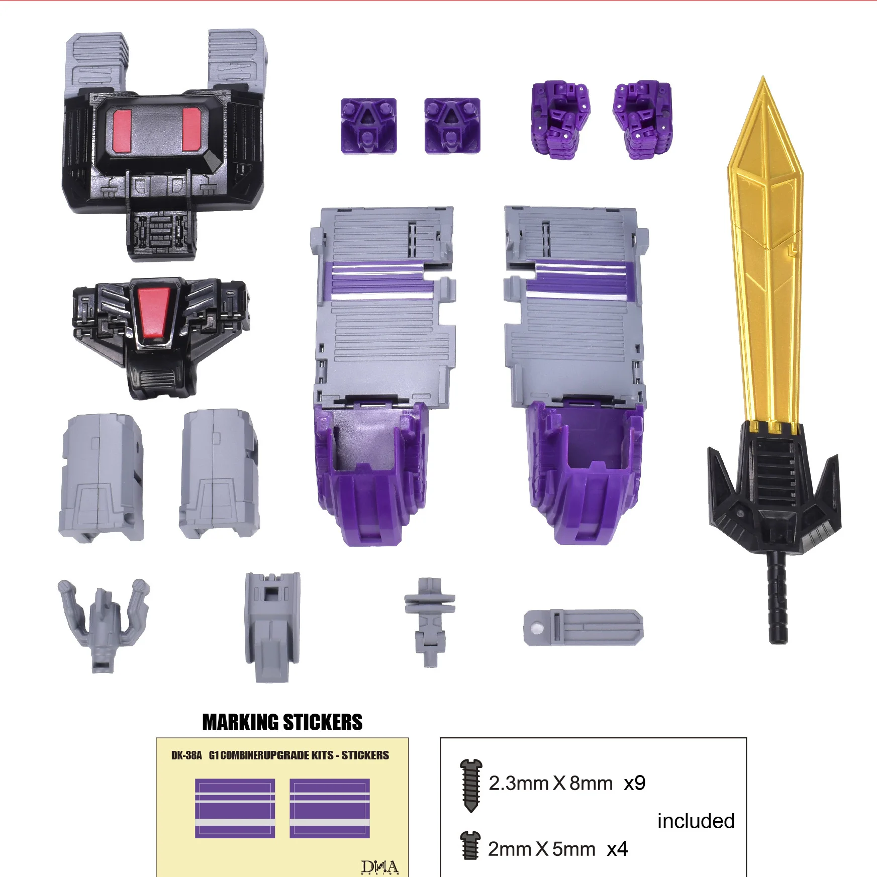 Transformatiespeelgoed DNA DK-38A Japanse versie van de evolutie van de wereld G1 Feitianhu Accessoires Figuurmodel Speelgoed